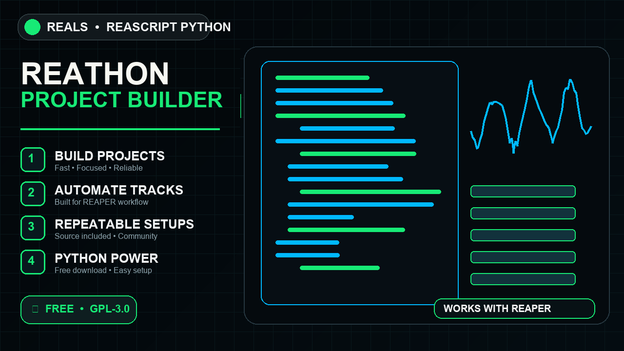 Reathon REAPER Project Builder